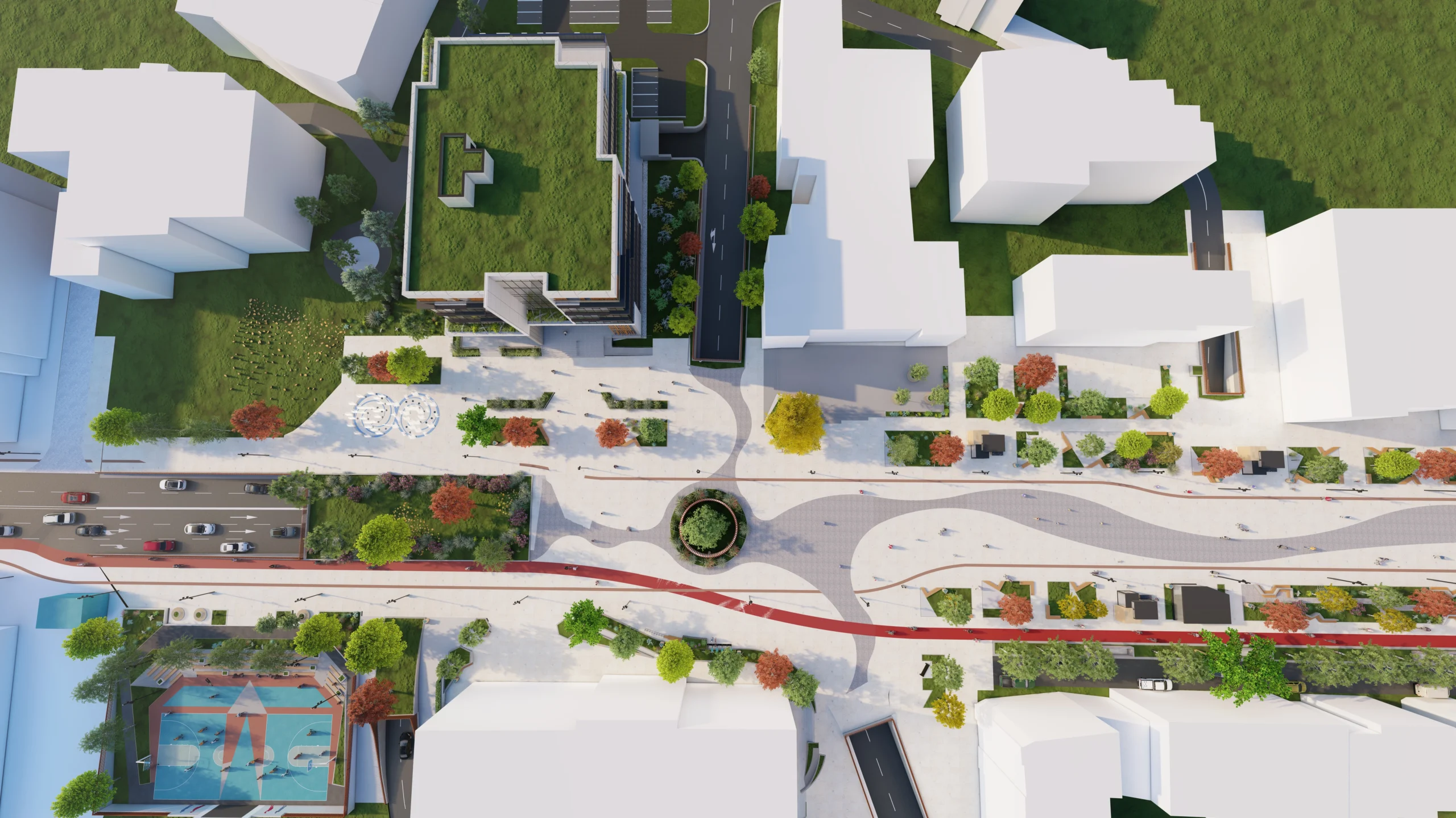 The Boulevard in Gjilan view 5