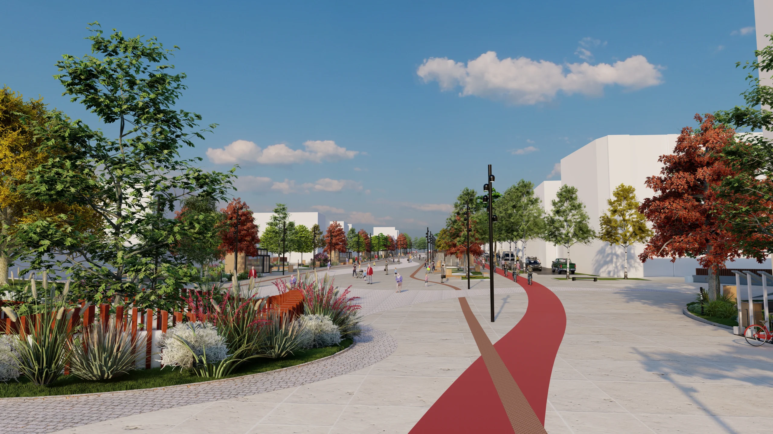 The Boulevard in Gjilan view 12