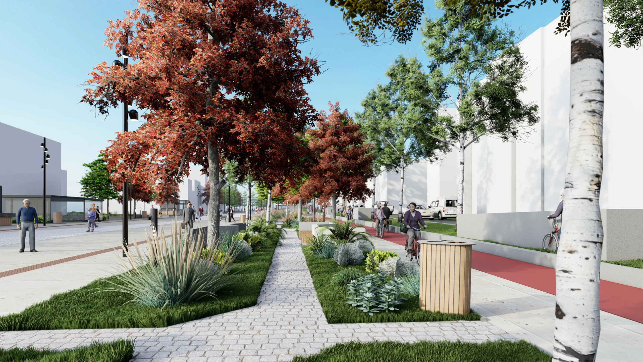 The Boulevard in Gjilan view 17