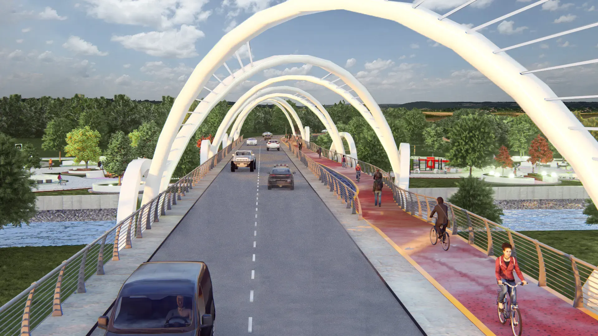 Reconstruction and Design of Bridges in Vushtrri view 2