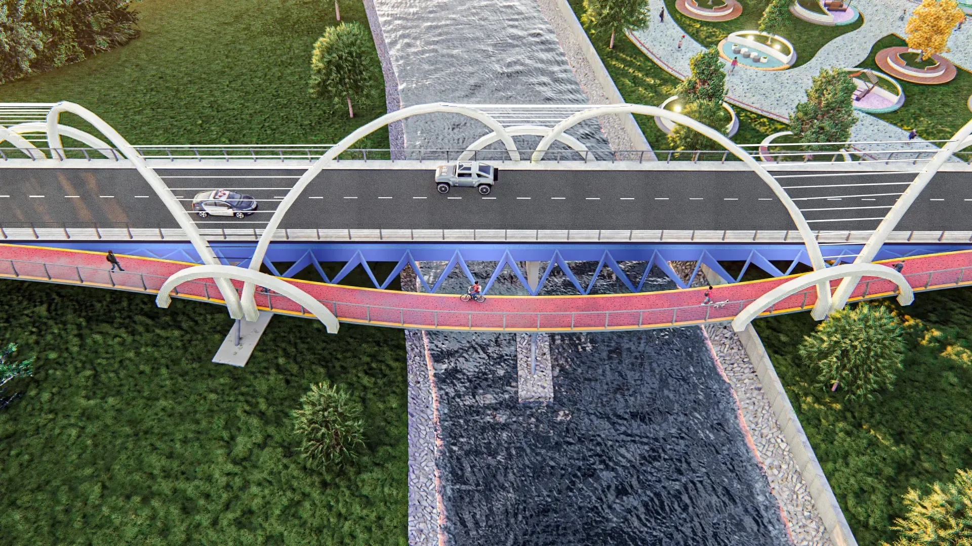 Reconstruction and Design of Bridges in Vushtrri view 7