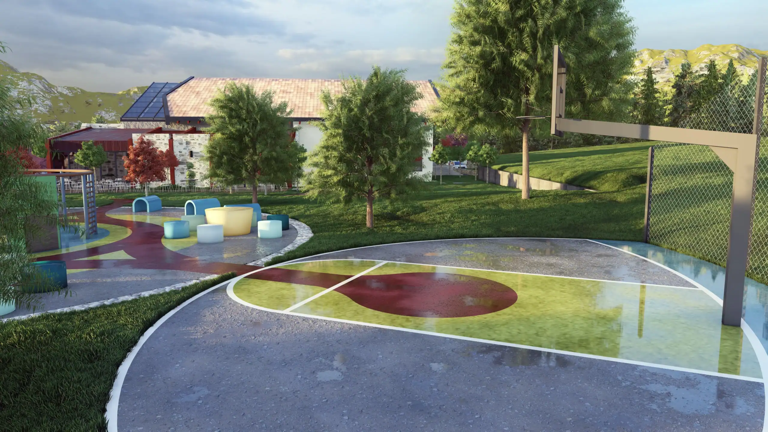 Brumar Agro-Tourism - Architectural Project in Llabjan, Novoberde view 23