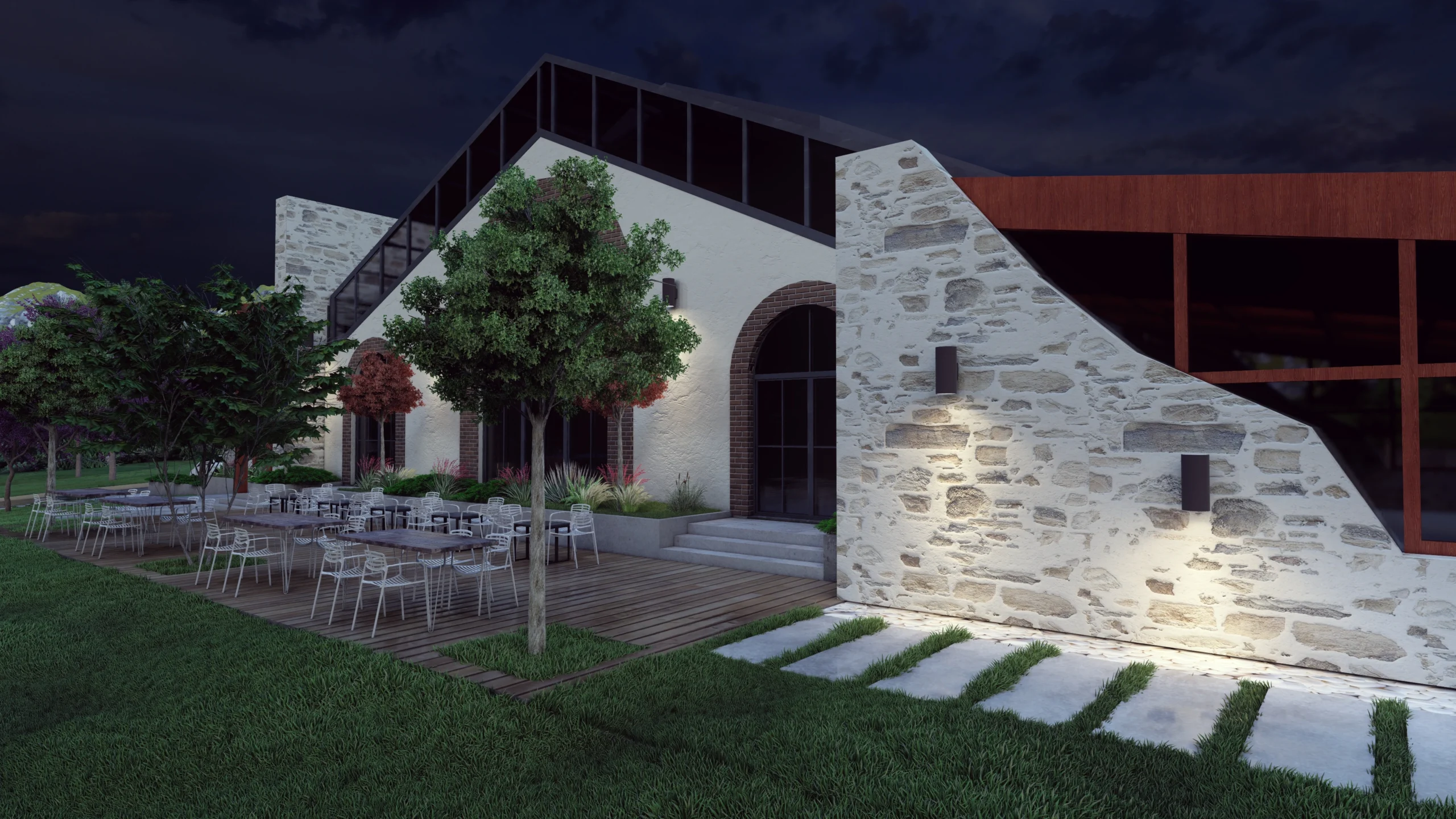 Brumar Agro-Tourism - Architectural Project in Llabjan, Novoberde view 11