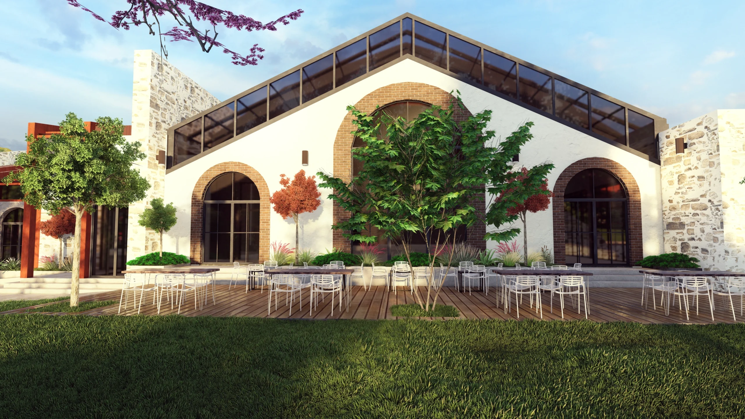 Brumar Agro-Tourism - Architectural Project in Llabjan, Novoberde