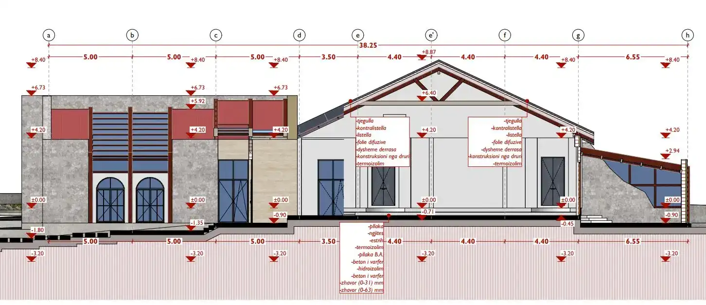 Brumar Agro-Tourism - Architectural Project in Llabjan, Novoberde view 1