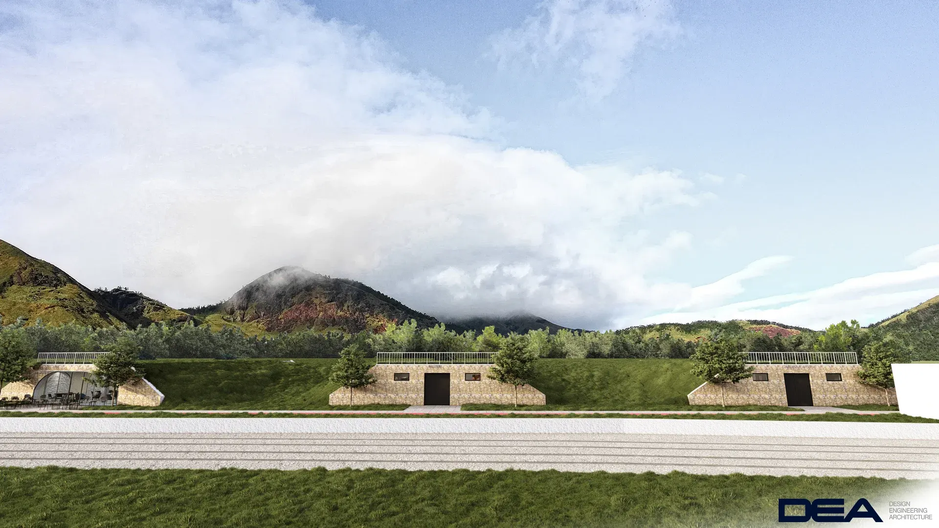 The bunkers in Han Elezi view 1