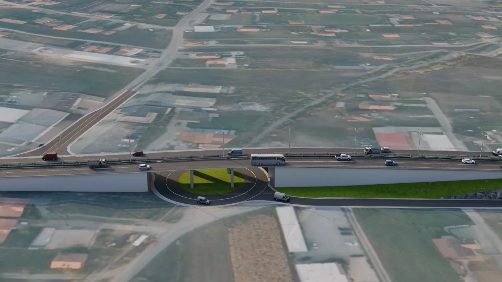 Infrastructure : Prishtine - Podujeve Road view 1
