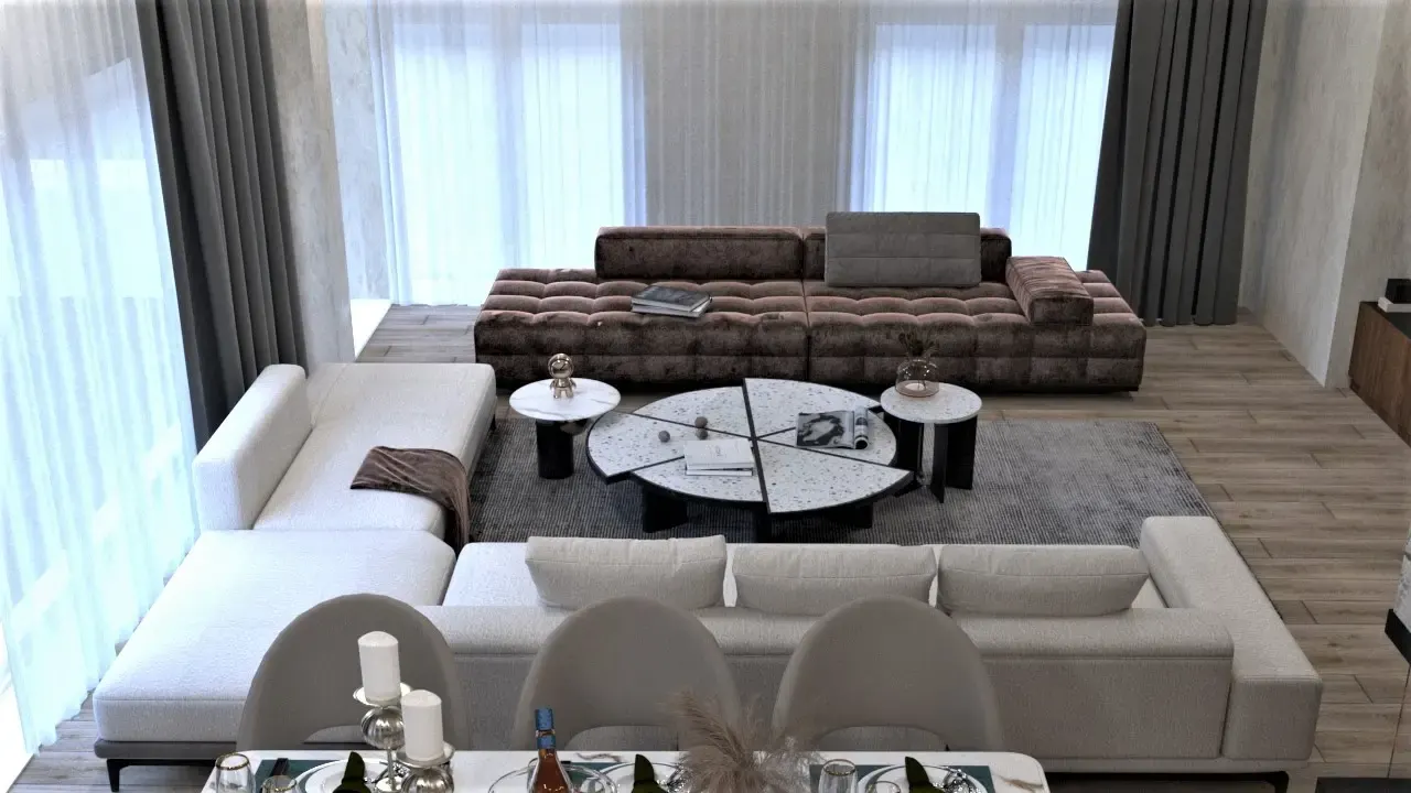 Interior Design Penthouse view 2