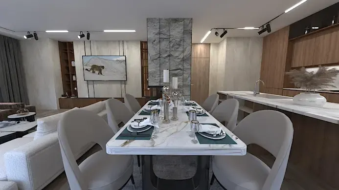Interior Design Penthouse view 6