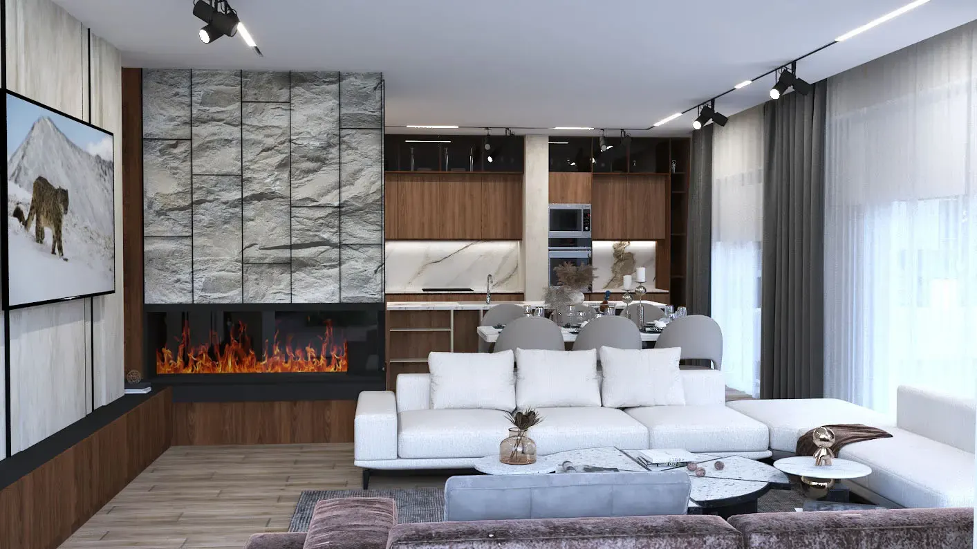 Interior Design Penthouse view 1