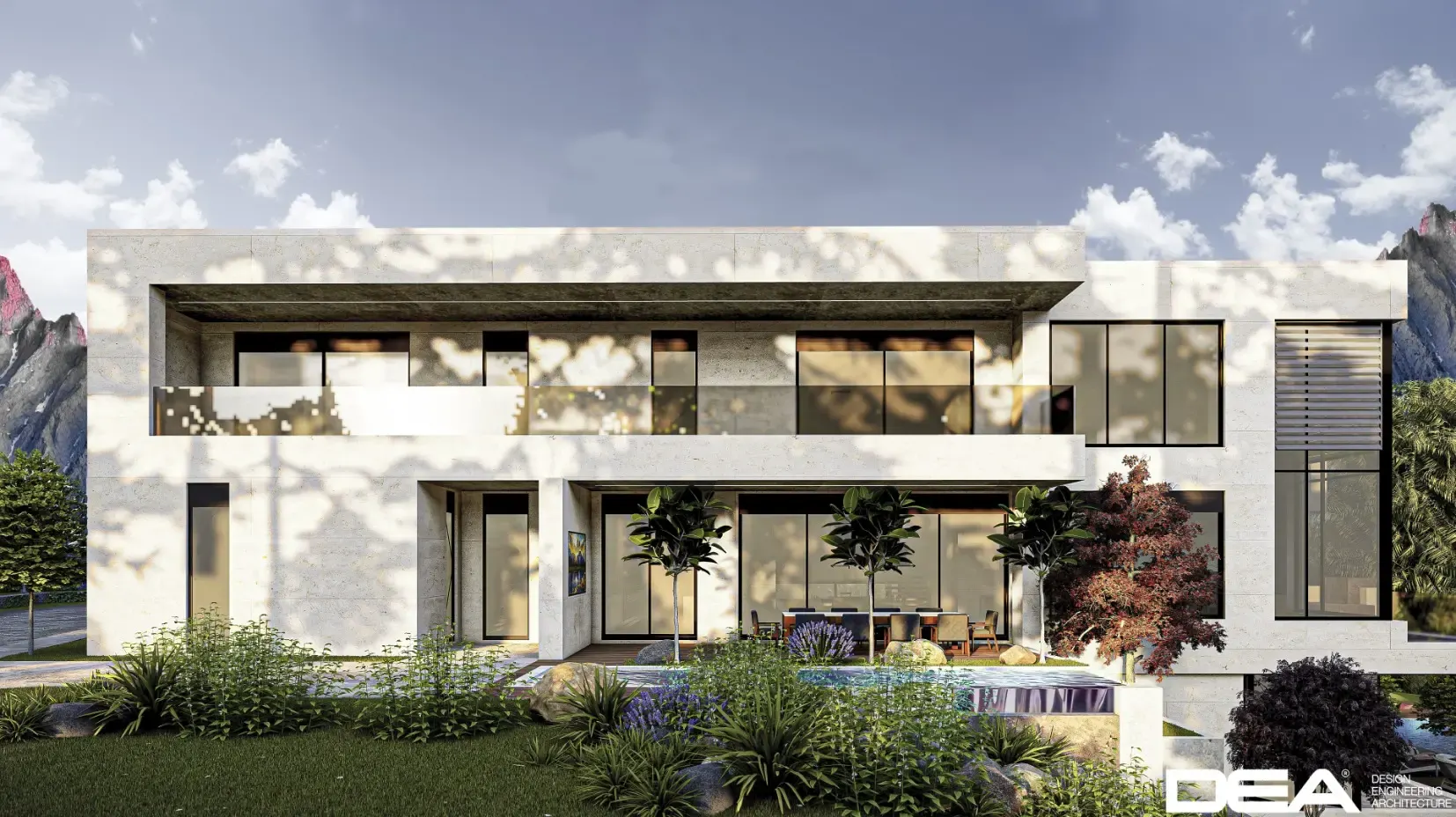 Modern House in Peja view 2