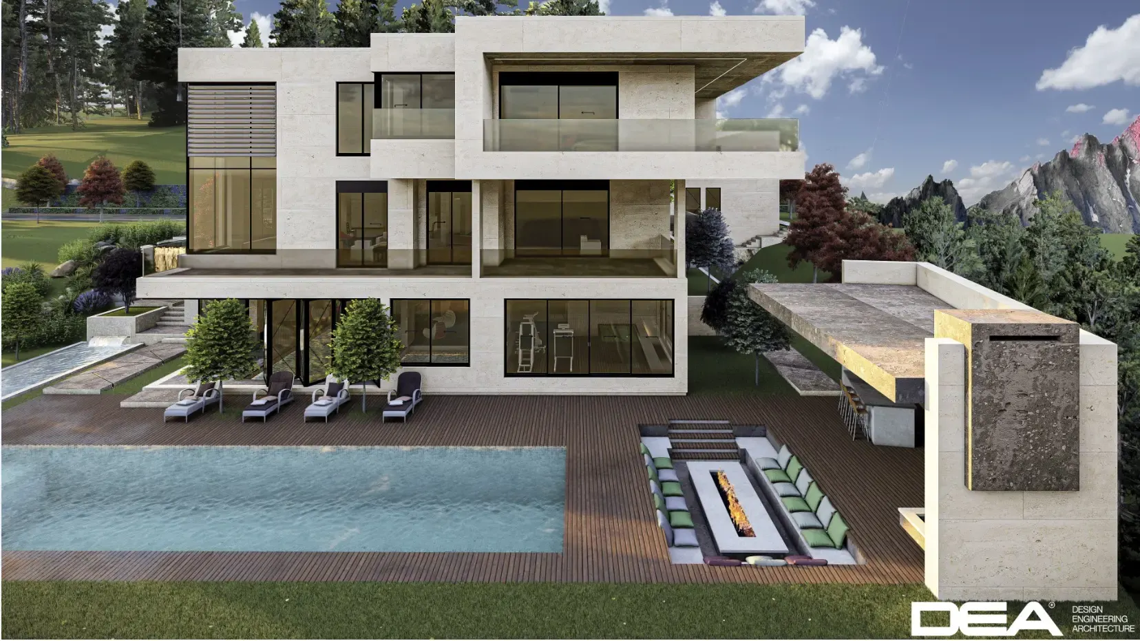 Modern House in Peja view 3