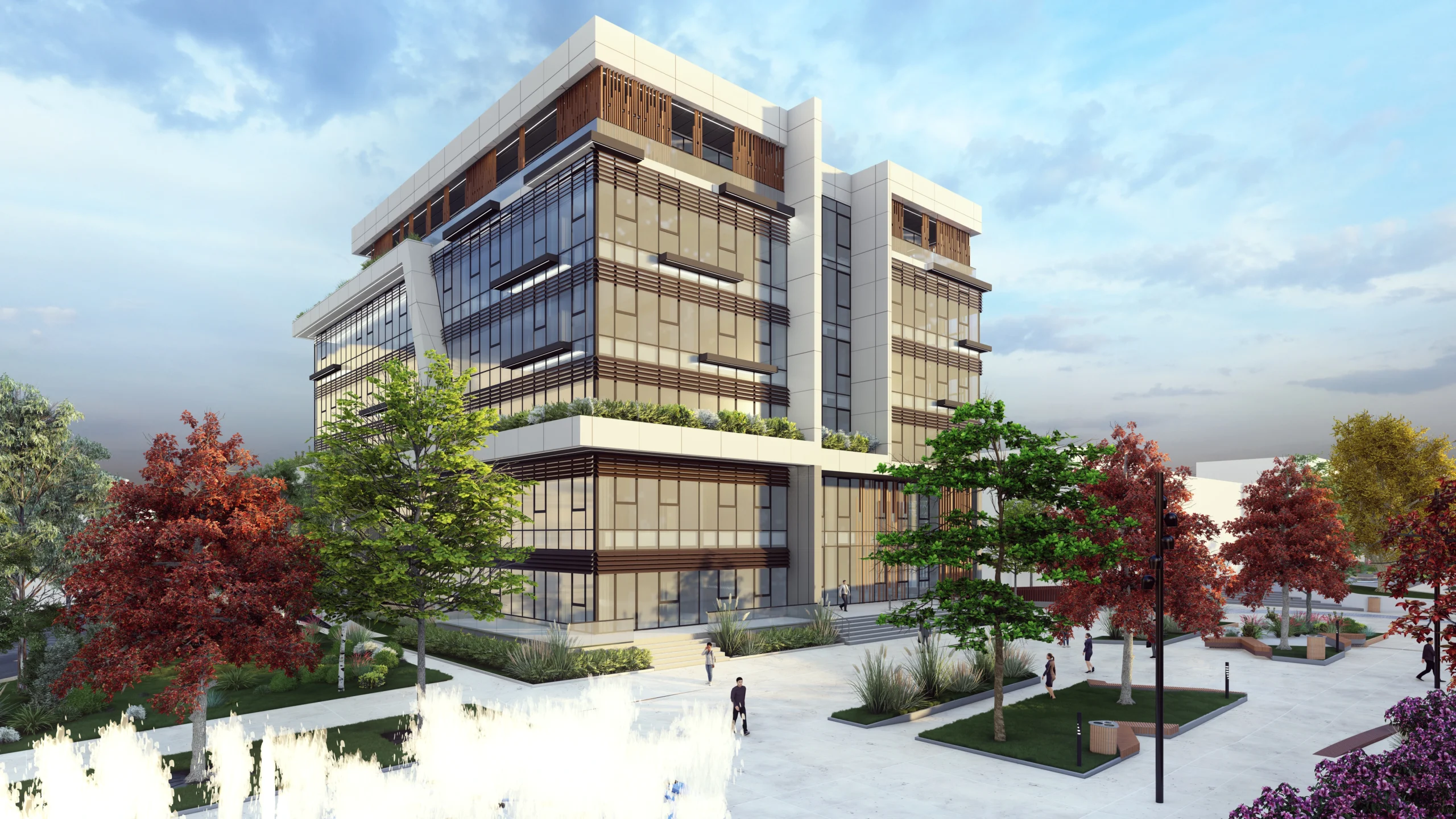 The building of the Municipality of Gjilan