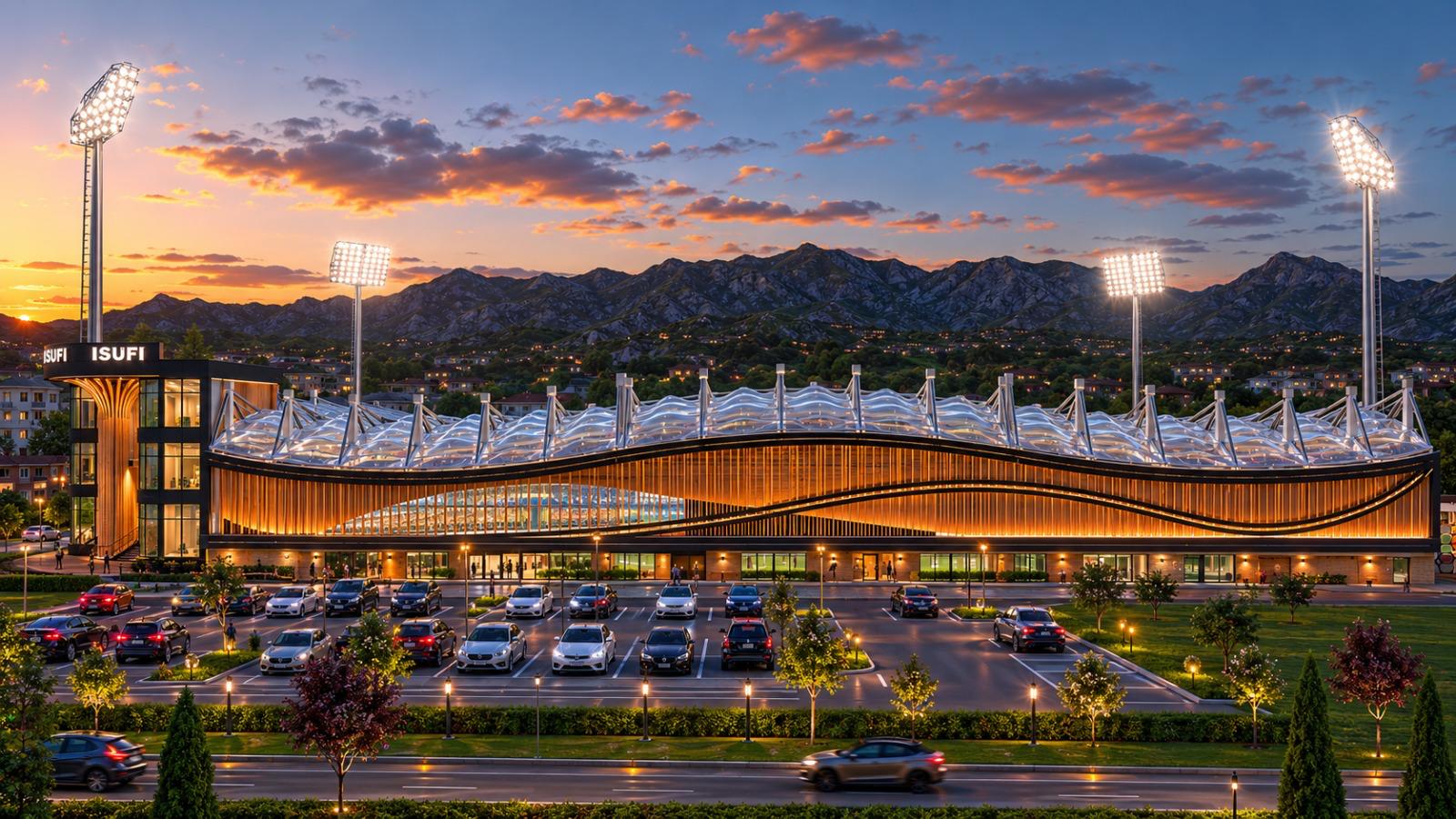 "Agush Isufi" Stadium in Kamenica view 2