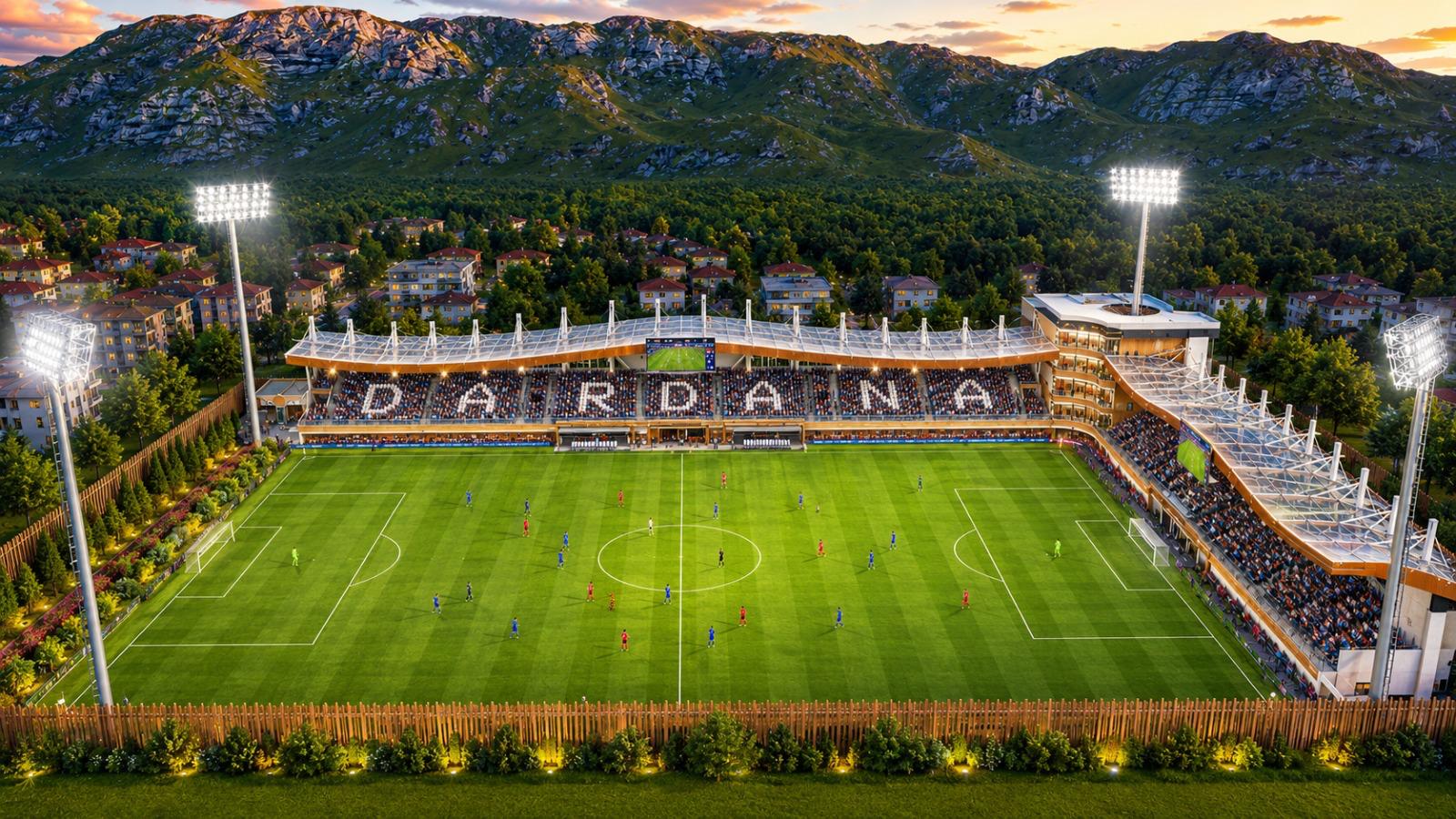 "Agush Isufi" Stadium in Kamenica view 4