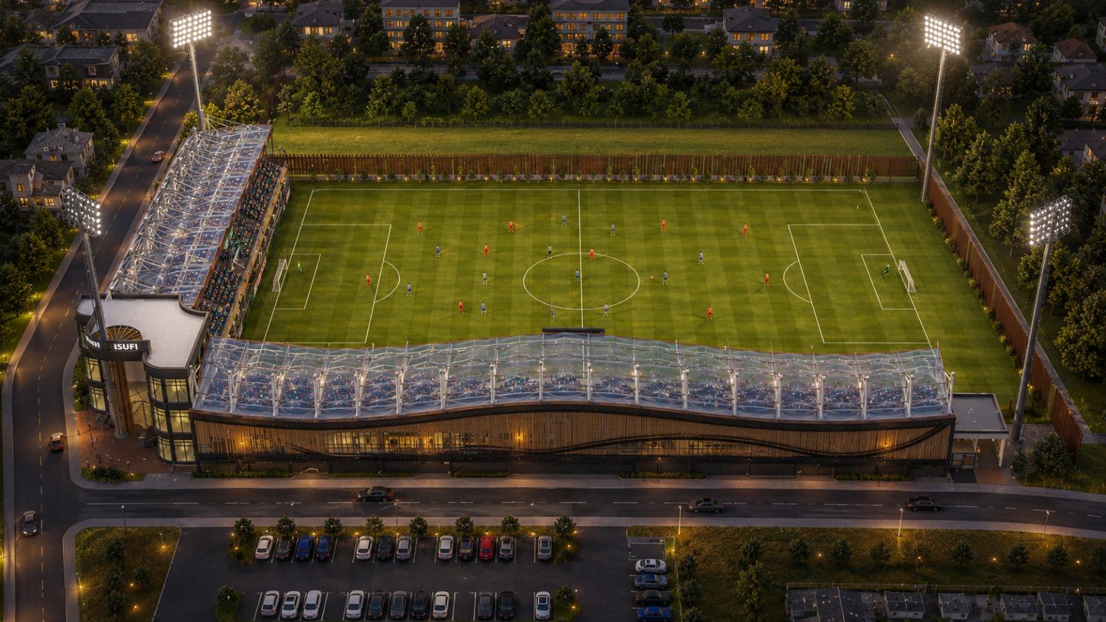 "Agush Isufi" Stadium in Kamenica view 5