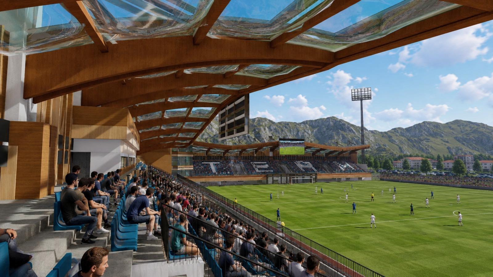 "Agush Isufi" Stadium in Kamenica view 7