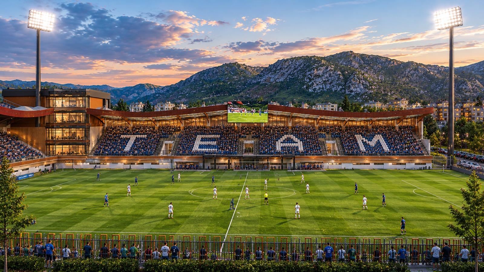 "Agush Isufi" Stadium in Kamenica view 8