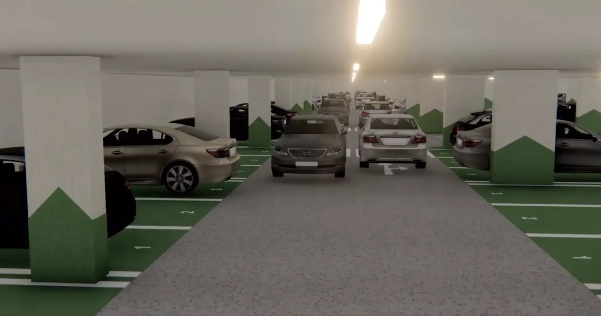 The underpass and parking facilities on the boulevard of Gjilan view 7